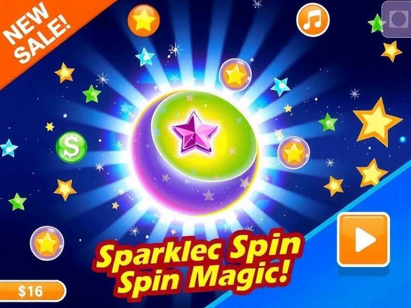 Sparkling Spin Magic Gameplay Sparkling Spin Magic Game Screenshot